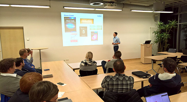 Vortrag während des LNGN Agile Meetups