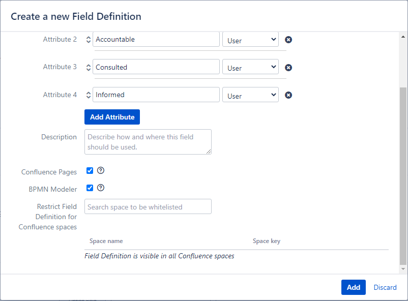 BPMN checkbox