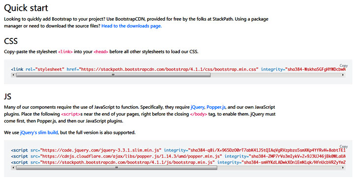 Subresource Integrity Bootstrap viadee