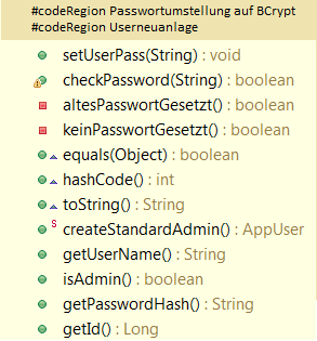 Outline CodeRegion