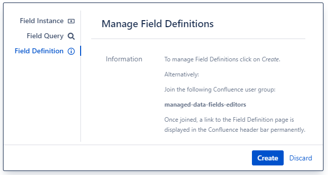 Field Definition Macro Dialog