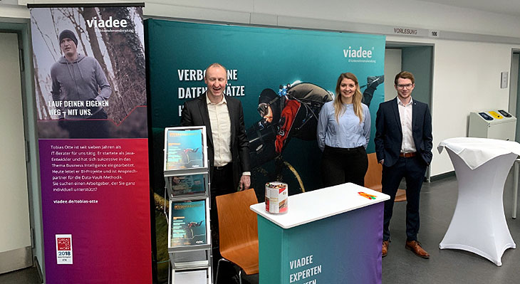 viadee-Stand auf der KSFE Konferenz