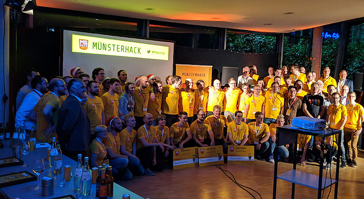 viadee auf dem Münsterhack 2018